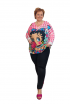 Pestrofarebný pulóvrik s motívom Betty Boop